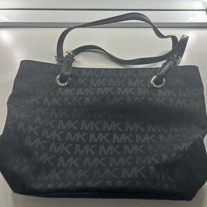 Michael Kors Black Monogram Tote